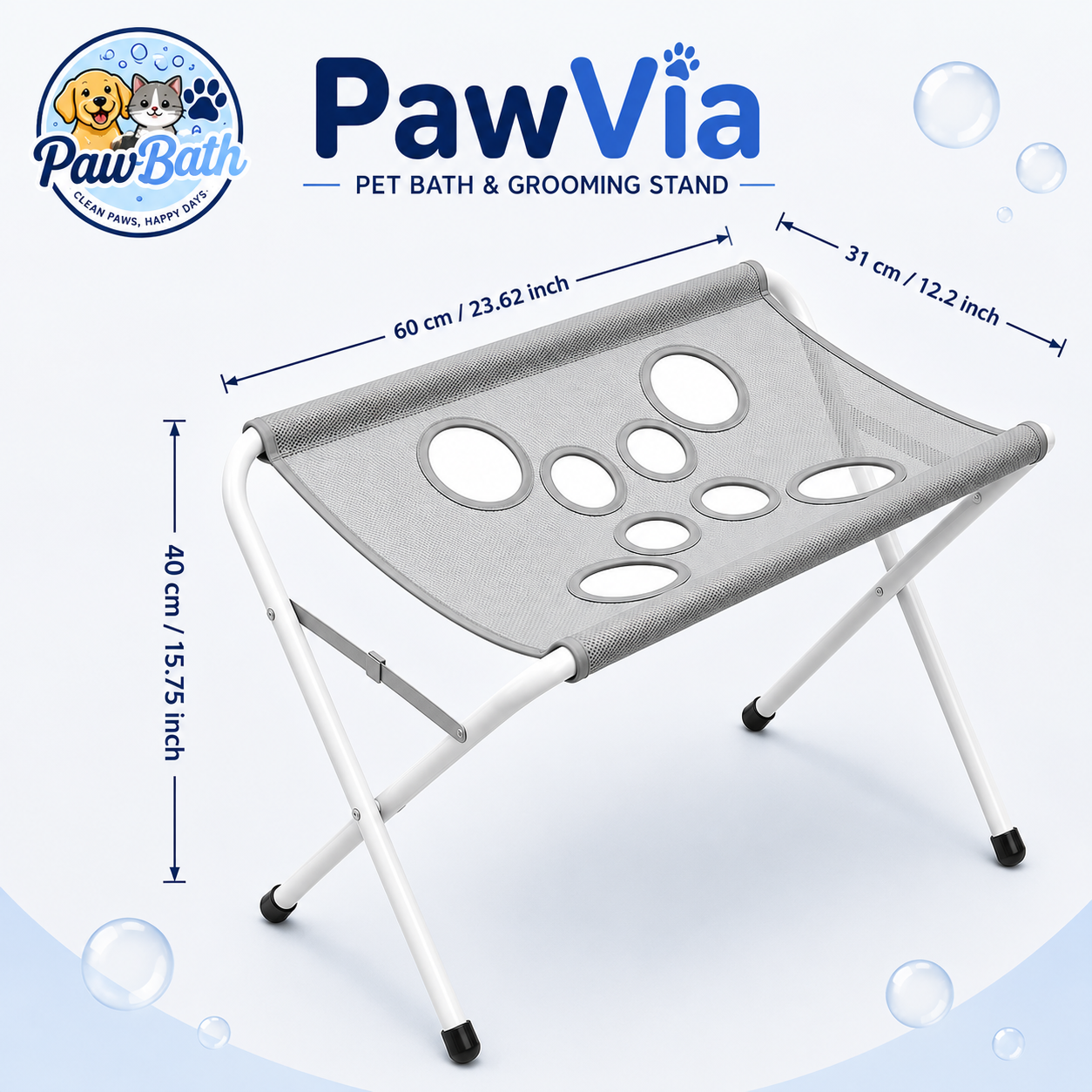 Grooming stand lifestyle